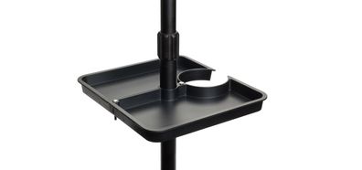 Efalock Geräteablage LUXURY TRAY für Übungskopfständer schwarz