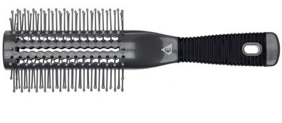 Efalock Rund-Tunnelventbürste VENT PRO 360 anthrazit 70 mm