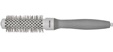 Efalock Rundbürste SECRET SHINE PRO 25 mm / 41 mm weiß-grau