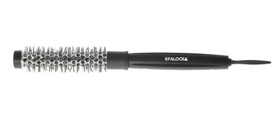 Rundbürste Efalock PROFI METALL SOFT 16 mm / 27 mm schwarz-silber