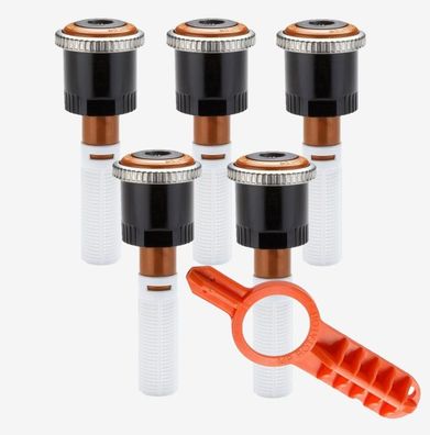 5x Hunter Rotator Düse MP RCS-515 / Wurfweite 1,5 x 4,6 m + Einstellschlüssel