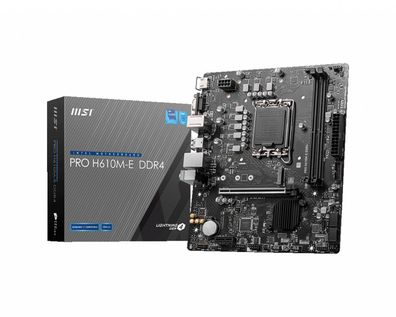 MSI PRO H610M-E DDR4 (H610, 1700, ATX, DR4