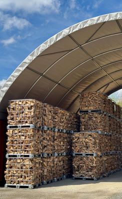 Kaminholz Buche - kammergetrocknet, 25cm, Restfeuchte <18 %, Deutschland (NRW)