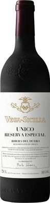 Vega Sicilia Unico Reserva Especial 2009, 2011, 2012 NV 0.75 L Flasche