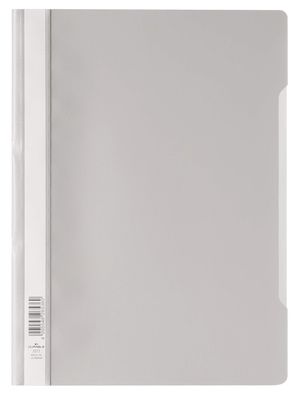 Durable Schnellhefter A4 PP gr 25St transp. Vorderdeckel