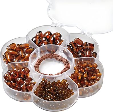 KNORR Prandell 216049153 Schmuckbox Blume Ø 125 cm Glas topas