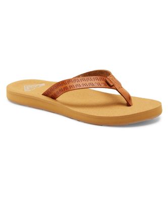 ROXY Women Flip Flop Porto Motif tan - Größe: 6 (36)