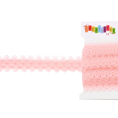 Spitzenband 15mm x 10m Rose