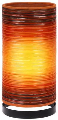 Tischlampe Julie, Deko-Leuchte, 30 cm, 4 Farben, weiß, orange, blau oder grün