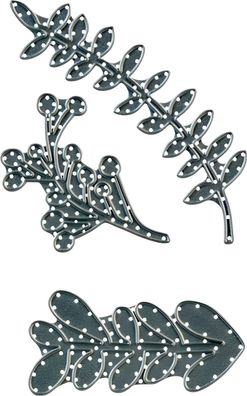 SIZZIX Stanzformen-Set Thinlits Back to Nature 5 x 39 cm - 29 x 89 cm