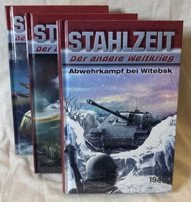 Stahlzeit Bände 7-9: Abwehrkampf bei Witebsk - Die Bombe - Heavy Water | Zola