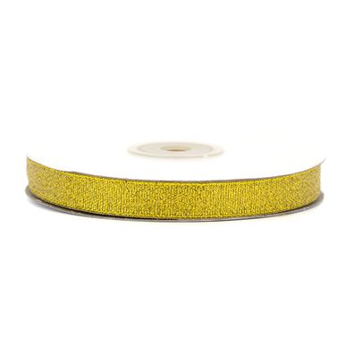 Glitzerband 12mm x 32m Rolle Gold