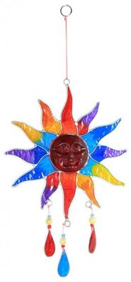 Suncatcher bunte Sonne, Höhe ca. 15 cm