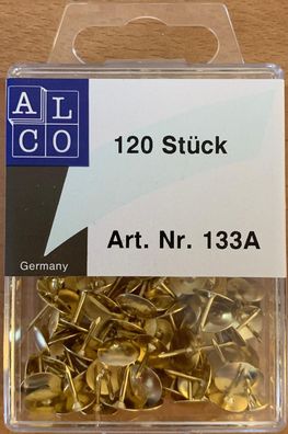 Alco Reißnagel GARANT Metall Ø 9,5mm vermessingt 120 ST