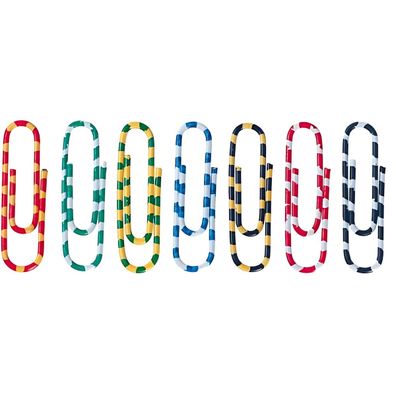 Alco Briefklammer ZEBRA Metall 28mm sortiert 300 Stück
