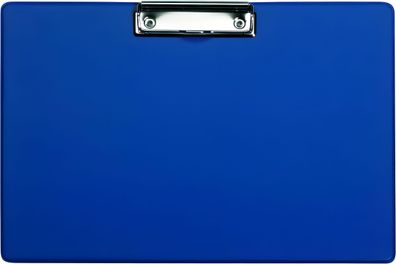 Alco Klemmbrett kunststoffüberzogen für DIN A4 quer blau