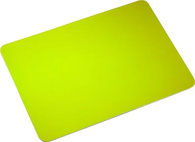 Alco Arbeits-und Bastelunterlage gelb abwaschbar rutschfest 21x30cm