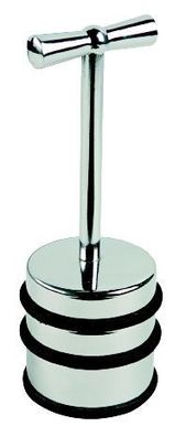 Alco Türstopper Metall Ø 650 mm 18 cm hoch silber
