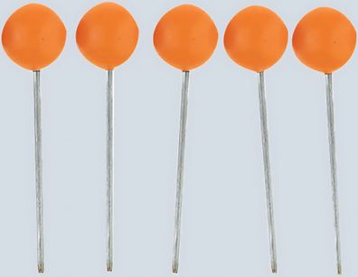 Alco Landkartennadel 16mm Ø5mm orange 100 Stück