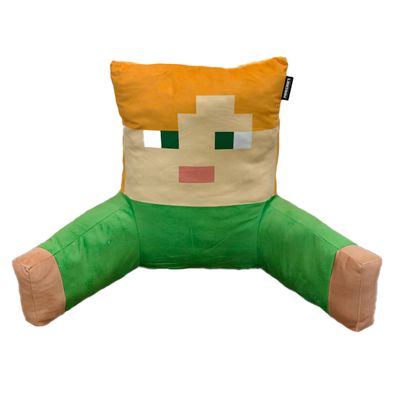 Minecraft - Relax- und Lesekissen "ALEX" mit Handytasche, Rückenstütze