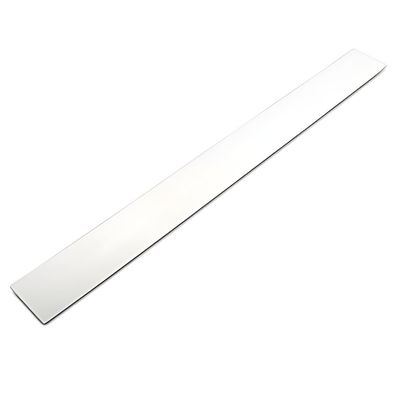 Wandleisten, für Magnete, Weiß, 50 x 5 cm 10 Stück, zum Nageln