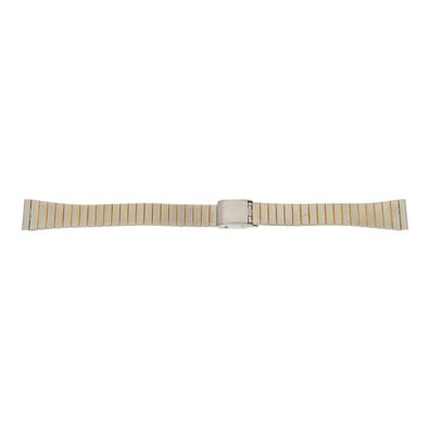 JuwelmaLux Uhrband Edelstahl teils PVD gold beschichtet JL28-10-1035