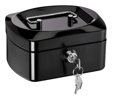 Alco Geldkassette Stahlblech 155x120xx80mm schwarz