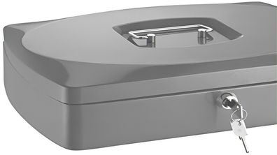 Alco Geldkassette Stahlblech 330x235xx90mm rot