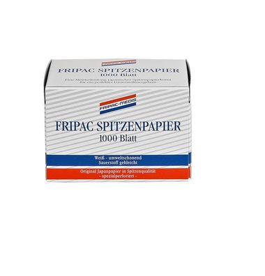 Fripac Medis Spitzenpapier 75 x 55 mm weiß, 1000 Blatt