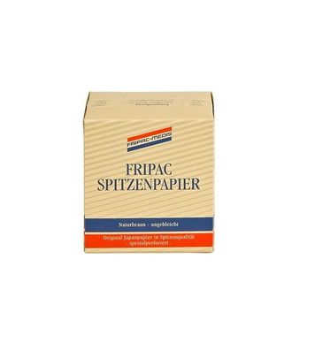 Fripac Medis Spitzenpapier 75 x 55 mm naturbraun, 500 Blatt