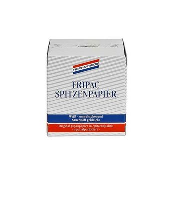 Fripac Medis Spitzenpapier 75 x 55 mm weiß, 500 Blatt