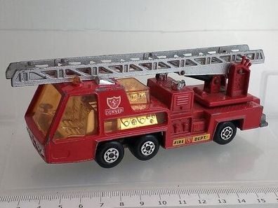 Fire Tender rot Matchbox Lesney Super Kings K-9 Modellauto
