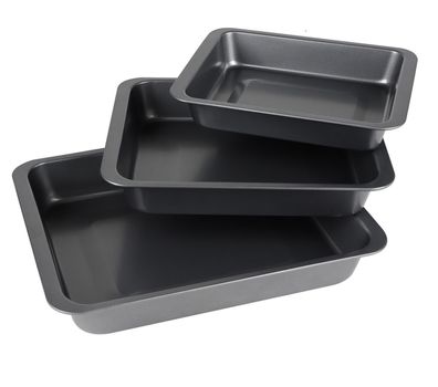 Chef Traiteur 3er-Set: Backblech Backbleche Backofenblech 27735