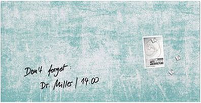 sigel Glas-Magnettafel artverum Turquoise Wall (B)910 x (H)460 mm