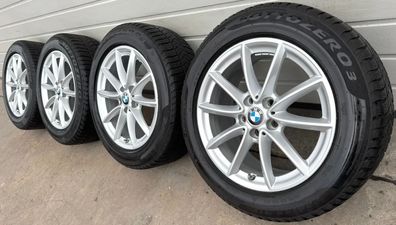 4x Original BMW X1 F48 X2 F39 17 Zoll Winterräder V Speiche 560 6856061 DOT17 6-7mm