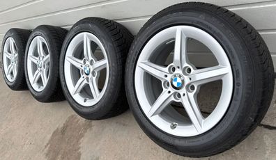 4x Original BMW 1er F20 F22 2er F22 F23 16 Zoll Winterräder Sternspeiche 654 DOT19 7m