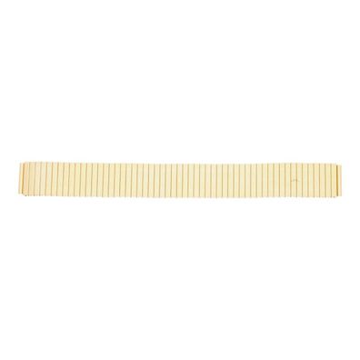 JuwelmaLux Uhrenarmband-Zugband Edelstahl gold plattiert JL30-10-4284