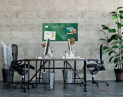 sigel Glas-Magnettafel artverum Design Palm Leaf (B)910 x (H)460 mm