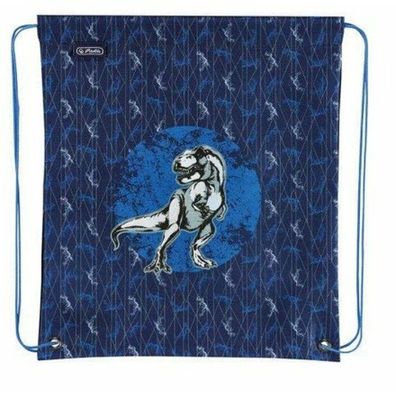 Herlitz Rückentasche 39x33cm Dinosaurier blau