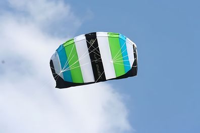 Elliot Drachen Sigma Fun2.0 200x66cm Schlauf weiß/blau/grün