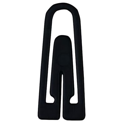 Alco Briefklammer Plastik 26mm schwarz 100 Stück