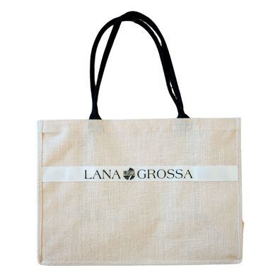 Lana Grossa Leinen-Shopper groß 35x50 cm – Tasche in 3 Farben