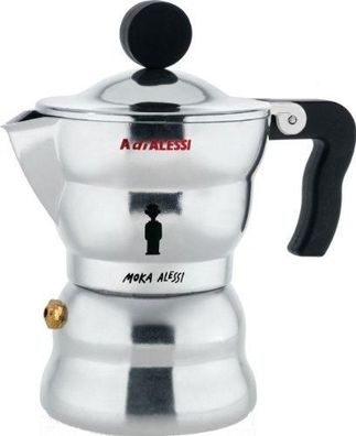 Mokakaffeekanne Alessi Aluminium 70 ml