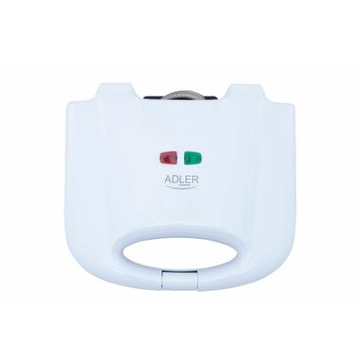 Waffeleisen Adler AD 311, 700W, Weiß