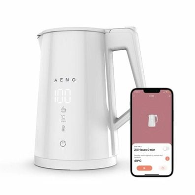 Elektrische Wasserkocher AENO 1,7 Liter, 2200 W, Weiß