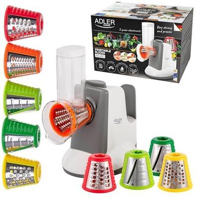 Kéchenmaschine Adler AD 4815 weiß und grau