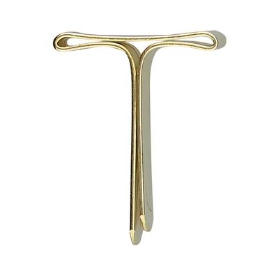 Alco Flachkopfklammer Eisen vermessingt No. 13 300 Stück