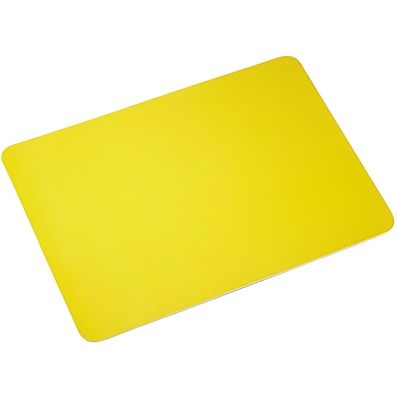 Alco Arbeits-und Bastelunterlage gelb abwaschbar rutschfest 30x42cm