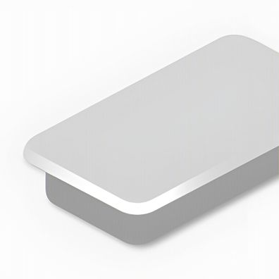 Alco Haftmagnet 13x24x7mm grau 10 Stück
