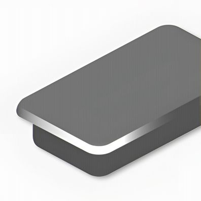 Alco Haftmagnet 13x24x7mm schwarz 10 Stück